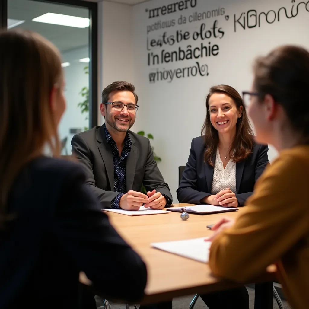 Team working together